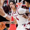 Razorbacks forward Trevon Brazile against Florida